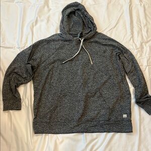 Vuori Gray Sweatshirt Hoodie Relaxed Fit